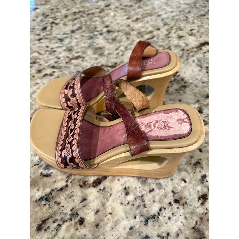 Mudd Wedge Sandals - image 3